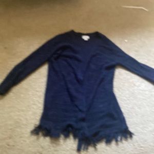 This is a navy blue cardigan from Old Navy